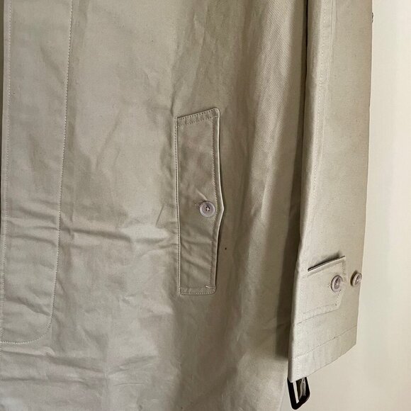 J.Crew Ludlow Trench Coat Mens 42 Long Khaki Water-Resistant Lined - Picture 15 of 15